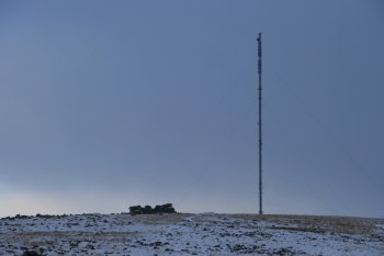 North Hessary Tor and Radio Mast, Princetown, Dartmoor National Park